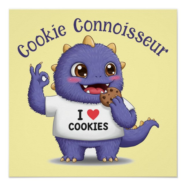 Póster Cookie Connoisseur (Anverso)