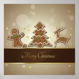 Póster Cookies de Gingerbread