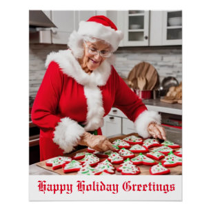 Póster Cookies de navidades