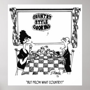 Póster Cooking Cartoon 4527: