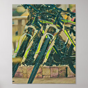 Póster Cool bike artwork