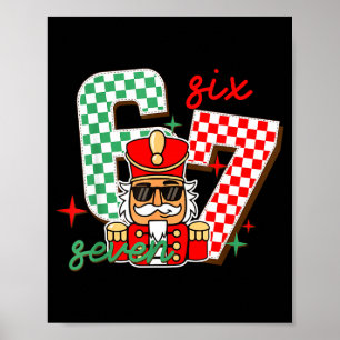 Póster Cool Cascanueces Navidad 67 Seis Siete Gen Alpha S