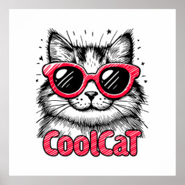 Póster Cool Cat 1