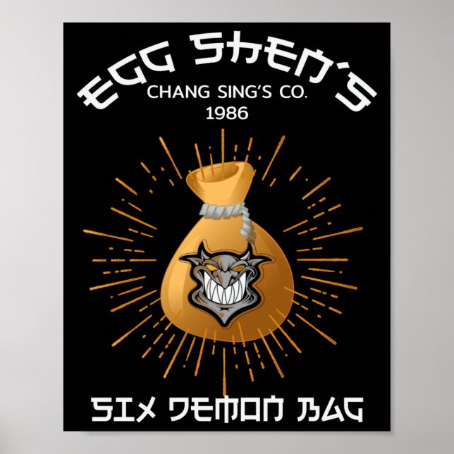 Póster Cool - Egg Shen's Six Demon Bag Tee Long Sleeve  (Frente)