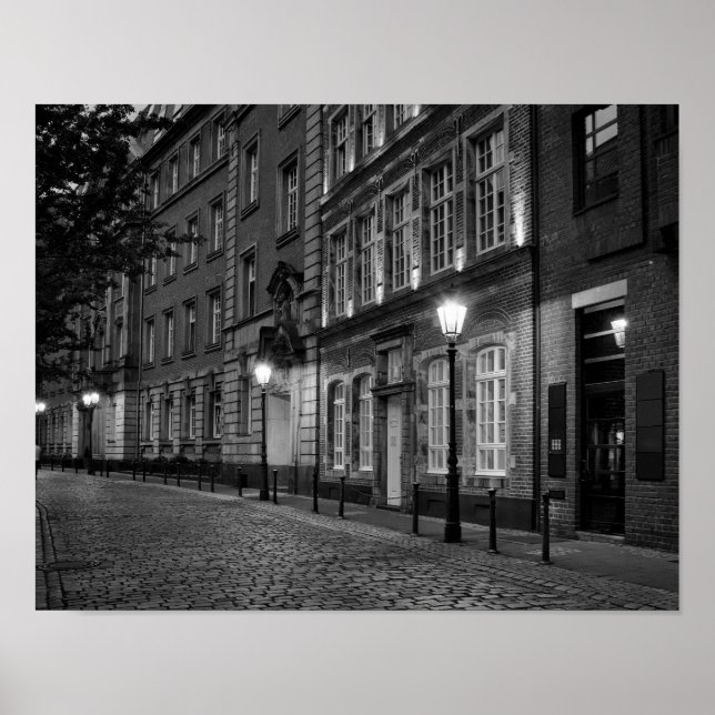 Póster Cool European German Architectural Style (Frente)