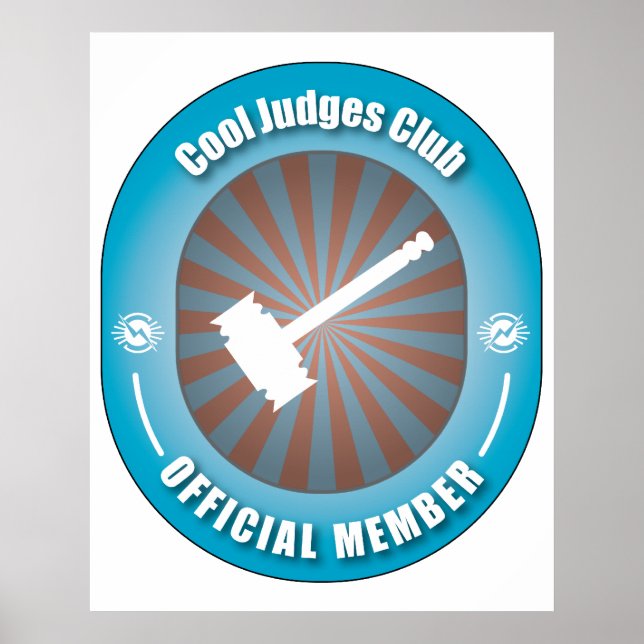 Póster Cool Judges Club (Frente)