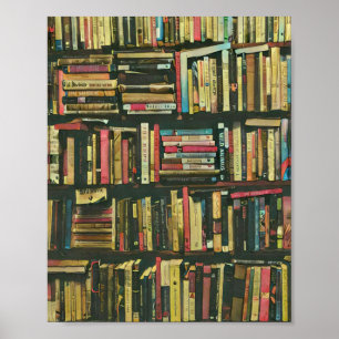 Póster Cool library lover gift