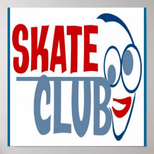 PÓSTER COOL SKATE CLUB POSTER