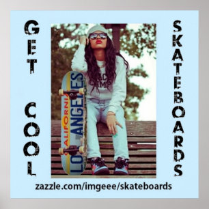 Póster Cool Skateboards Poster
