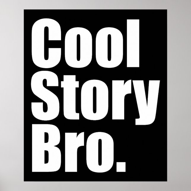 Póster Cool Story Bro. Poster (Frente)