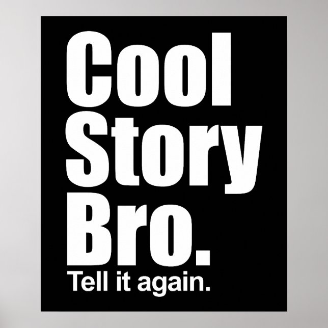 Póster Cool Story Bro. Poster (Frente)