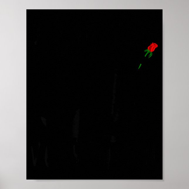 Póster Cool Te Amo Lab Mucho Día de San Valentín Labrador (Frente)