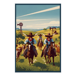 Póster Cool Texas