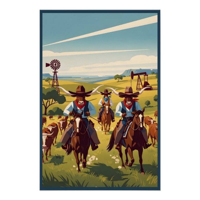 Póster Cool Texas (Anverso)