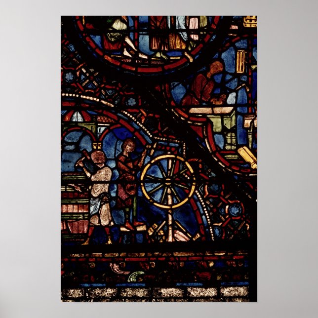 Póster Coopers en el trabajo, de la vida de San Julián (Frente)