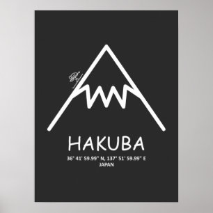 Póster Coordina Hakuba Japón
