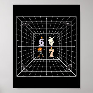 Póster Coordinar 6 7 Profesor de Matemáticas Divertido Me