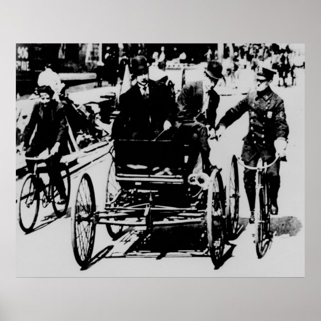 Póster Cop 1900 de la NYC (Frente)