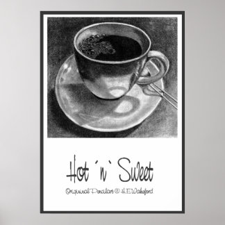 Póster Copa Coffee Hot `n´ Sweet