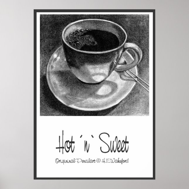 Póster Copa Coffee Hot `n´ Sweet (Frente)