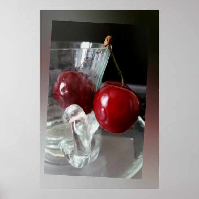 Póster Copa de cerezas (Frente)