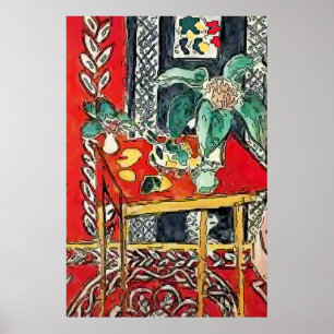 Póster Copa de Flores y Café