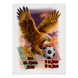 Póster Copa del Mundo 2026 on a