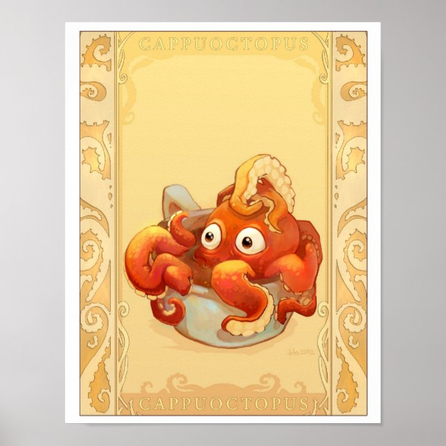Póster Copa del Octopus (Frente)