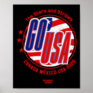 Póster Copa Mundial de la FIFA 2026 Estados Unidos Fan