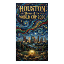 Copa Mundial Houston 2026 Reflejo Nocturno Fútbol