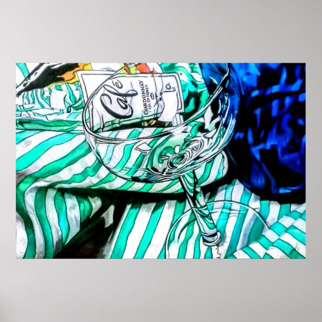 Póster Copa vacía (Frente)