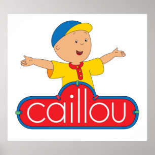 Póster Copas de Caillou TV
