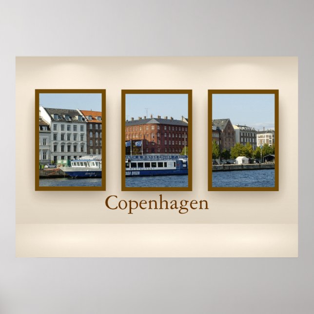 Póster Copenhagen triptych (Frente)