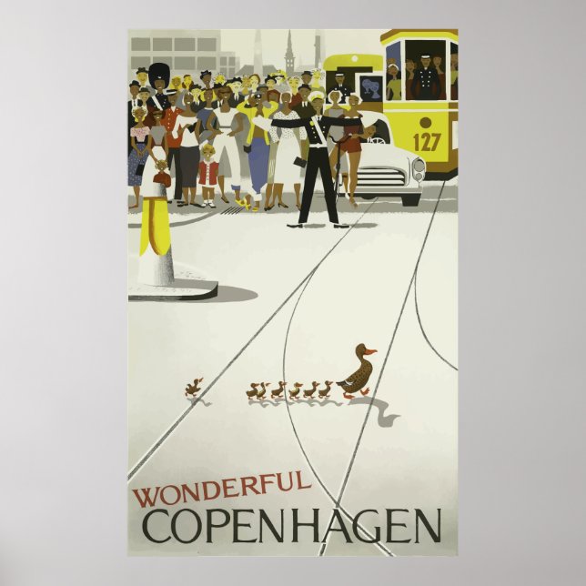 Póster Copenhague (Frente)