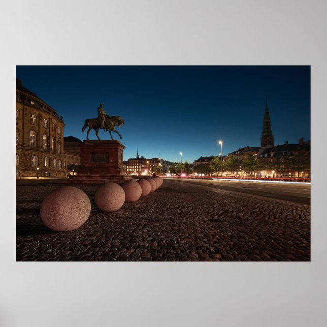 Póster Copenhague Dinamarca (Frente)
