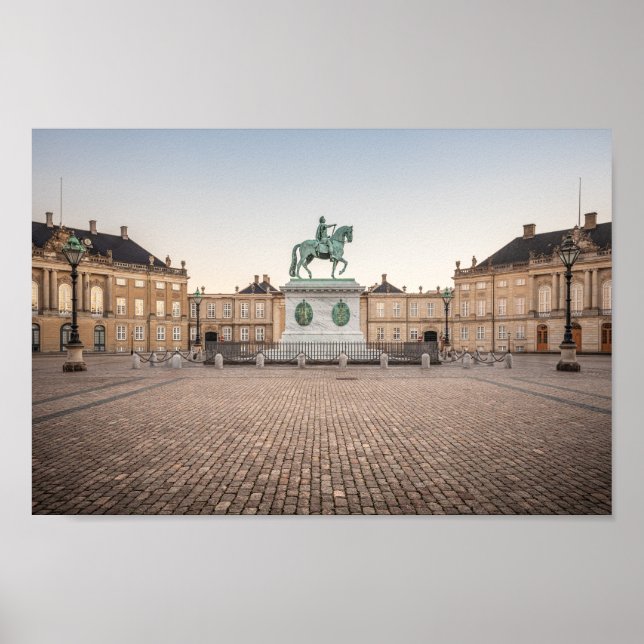 Póster Copenhague Dinamarca (Frente)