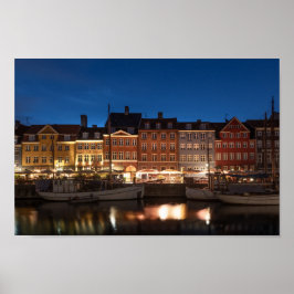 Póster Copenhague Dinamarca
