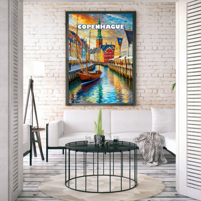 Póster Copenhague invite à la douceur de l'été (Subido por el creador)