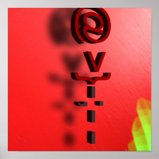 Póster copia de la banda de holograma v2