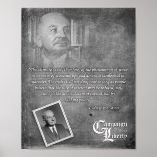 Póster copia de los mises