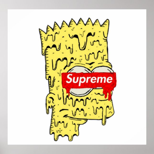 Póster Copia del diseño sarcástico de Hypebeast streetwea (Frente)
