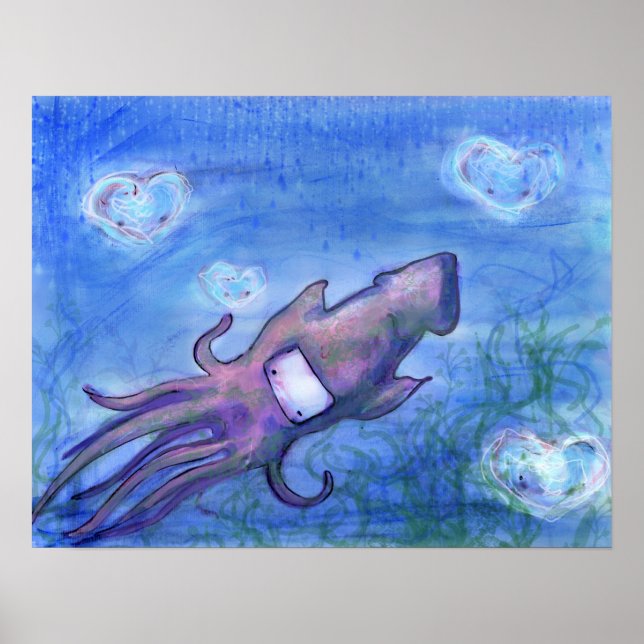 Póster Copia gigante y medusa (Frente)