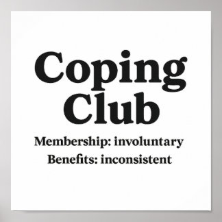 Póster Coping Club - Poster