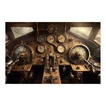 Copo de avión de Steampunk