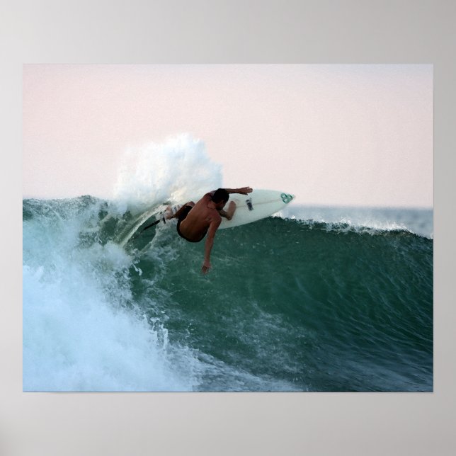 Póster Copo de labios pintados (Frente)