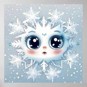 Póster Copo de Nieve 2