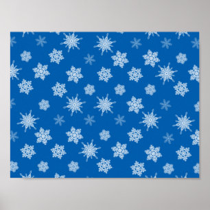 Póster Copos de nieve