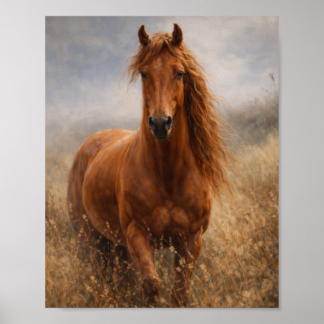 Póster Copper Spirit | Chestnut Horse | Poster (Frente)