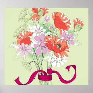 Póster Coppies De Cinta: Daisy Bouquet.