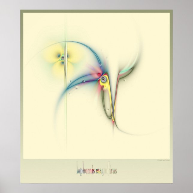 Póster coqueta frita (Frente)